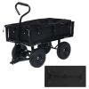 Garden Cart Liner Black 31.9"x16.1"x8.3" Fabric