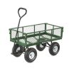 GOR400 400-lb. Steel Mesh Garden Cart with 10" Tires