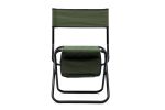 Set of 5, Folding Outdoor Table and Chairs Set for Indoor, Outdoor Camping, Picnics, Beach,Backyard, BBQ, Party, Patio, Black/Green