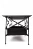 Set of 5, Folding Outdoor Table and Chairs Set for Indoor, Outdoor Camping, Picnics, Beach,Backyard, BBQ, Party, Patio, Black/Green