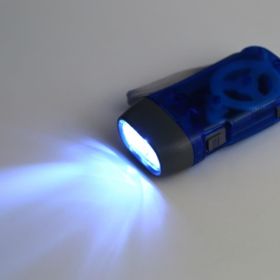 F061 LED flashlight (Color: Blue)