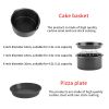 Kitchen Cooking Tool 10Pcs Accessory Baking Basket Pizza Plate Grill Pot For Airfryer 3.2-5.8QT